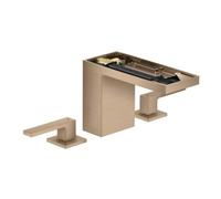 Hansgrohe hansgrohe Axor MyEdition A Robinet lavabo 3 trous 110, 150 mm, avec vidage poussoir, sans garniture, chrome brillant Quantité:1