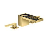 Hansgrohe hansgrohe Axor MyEdition A Robinet lavabo 3 trous 151 mm, avec poussoir, sans plaque, or optique Quantité:1