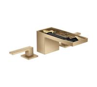 Hansgrohe hansgrohe Axor MyEdition A Robinet lavabo 3 trous 151 mm, sans vidage, sans plaque, bronze brossé Quantité:1