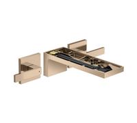 Hansgrohe hansgrohe Axor MyEdition Set complet Robinet lavabo 3 trous, chromé poli, or rouge Quantité:1