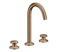 Hansgrohe hansgrohe Axor One 3 trous mitigeur lavabo Sel. 170 A 140mm, avec vidage poussoir, brossé or rose Quantité:1