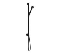 Hansgrohe hansgrohe Axor One EcoSmart Set de douche avec raccord mural, 75 mm, 1 jet, noir mat Quantité:1