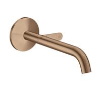 Hansgrohe hansgrohe Axor One Ensemble de montage complet Mitigeur lavabo encastré, bec 220 mm, or rouge brossé Quantité:1