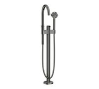 Hansgrohe hansgrohe Axor One Mitigeur baignoire 220 mm, sur pied, chrome poli bleu Quantité:1