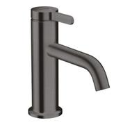 hansgrohe Axor One mitigeur lavabo 48001340 projection 130mm, garniture de vidange déverrouillable, chrome noir brossé