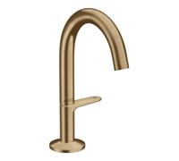 Hansgrohe hansgrohe Axor One Mitigeur lavabo mono 140 A 122 mm, avec bonde push-open, bronze brossé Quantité:1