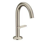 Hansgrohe hansgrohe Axor One Mitigeur lavabo monocommande Sel. 140 A 122 mm, avec bonde push-open, nickel brossé Quantité:1