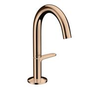 Hansgrohe hansgrohe Axor One Mitigeur lavabo monocommande Sel. 140 A 122mm, avec bonde push-open, poli or rouge Quantité:1