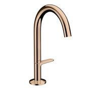 Hansgrohe hansgrohe Axor One Mitigeur lavabo monocommande Sel. 170 A 140 mm, avec vidage push-open, poli or rose Quantité:1