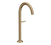Hansgrohe hansgrohe Axor One Mitigeur lavabo monocommande Sel. 260 A 165 mm, f AWT, avec vidage poussoir, bronze Quantité:1