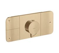 Hansgrohe hansgrohe Axor One Set de montage complet mitigeur thermostatique encastré, 3 voies, bronze brossé Quantité:1