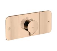 Hansgrohe hansgrohe Axor One Set de montage complet UP Thermostat, 2 sorties, or rouge poli Quantité:1