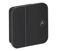 Hansgrohe hansgrohe Axor One Set de montage complet Vanne d'arrêt encastrée, 1 sortie, noir mat Quantité:1