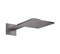 Hansgrohe hansgrohe Axor Pomme de douche avec bras mural, 250x250 mm, 2 jets, bleu brossé Quantité:1