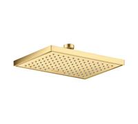 Hansgrohe hansgrohe Axor Pomme de douche EcoSmart encastrée, 245x185 mm, 1 jet, finition or brillant optique Quantité:1