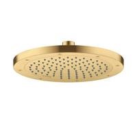 Hansgrohe Douche de tête Axor 35389250 montage plafond ou mural, 245 mm, 1 jet, optique or brossé