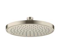 Hansgrohe hansgrohe Axor Pommeau de douche plafond, 220 mm, 1 jet, nickel brossé Quantité:1