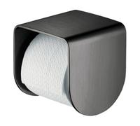 Hansgrohe hansgrohe Axor Porte-papier toilette avec tablette, chrome noir brossé Quantité:1