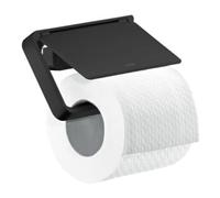 Hansgrohe hansgrohe Axor Porte-papier universel avec couvercle, métal, noir mat Quantité:1