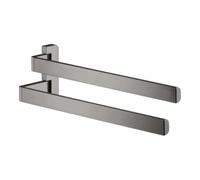 Hansgrohe hansgrohe Axor porte-serviettes universel 409 mm, 2 bras, pivotant, chrome poli bleu Quantité:1