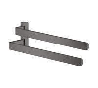 Hansgrohe hansgrohe Axor porte-serviettes universel 409 mm, 2 bras pivotants, bleu brossé Quantité:1