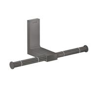 Hansgrohe hansgrohe Axor PRH Uni. Rectangulaire double, montage mural, chrome noir brossé Quantité:1