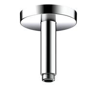 Hansgrohe hansgrohe Axor Raccord plafond 100 mm, rond, aspect inox Quantité:1