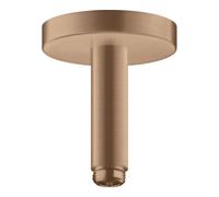 Hansgrohe hansgrohe Axor Raccord plafond 100 mm, rond, rouge doré brossé Quantité:1