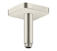 Hansgrohe hansgrohe Axor Raccord plafond softsquare 100 mm, aspect acier inoxydable, carré Quantité:1