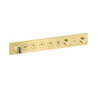 Hansgrohe hansgrohe Axor Select Set de montage complet Thermostat encastré, 5 sorties, laiton brossé Quantité:1