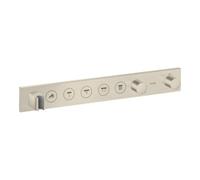 Hansgrohe hansgrohe Axor Select Set de montage complet Thermostat encastré, 5 voies, nickel brossé Quantité:1