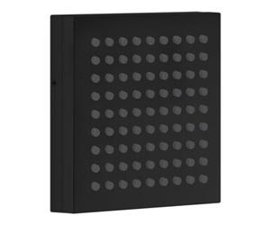 Hansgrohe hansgrohe Axor ShowerComposition SB 110x110mm, 1 jet, noir mat Quantité:1