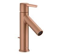 hansgrohe AXOR Starck mitigeur monocommande de lavabo 100 avec poignée, chromé, 10001310, Couleur: Or rouge brossé