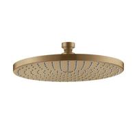 Hansgrohe hansgrohe Axor Starck Douchette tête plate encastrée, 240 mm, 1 an, bronze brossé Quantité:1
