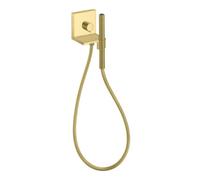 Hansgrohe hansgrohe Axor Starck FMS 120/120 sq module douchette encastrée, carré, laiton brossé Quantité:1