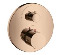 Hansgrohe hansgrohe Axor Starck Kit de montage prêt à poser UP-THM, avec vanne d'arrêt, or rouge poli Quantité:1