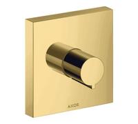 Hansgrohe hansgrohe Axor Starck Kit de montage prêt à poser Vanne d'arrêt encastrée, angle, or poli Quantité:1