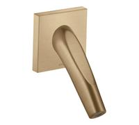 hansgrohe AXOR Starck Starck Bec de baignoire Bio, 12417140, Couleur: Bronze brossé