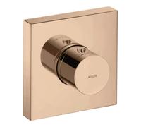 Hansgrohe hansgrohe Axor Starck Set de montage complet Thermostat encastré, carré, or rouge poli Quantité:1