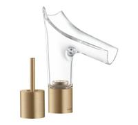 hansgrohe AXOR Starck V Mélangeur lavabo 2 trous AXOR Starck V 110 avec set de déchets, 12115140, Couleur: Bronze brossé