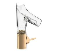 Hansgrohe hansgrohe Axor Starck V Mitigeur lavabo 140 mm verre, sans vidage, chanfreiné, bronze Quantité:1