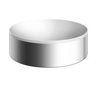 hansgrohe AXOR Suite lavabo à poser, rond, D 300mm, avec cadre métal, sans trop-plein, SOLIDSurface, 42000000, Couleur: chrome