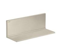 Hansgrohe hansgrohe Axor Uni. Étagère rectangulaire 300 mm, fixation murale, nickel brossé Quantité:1