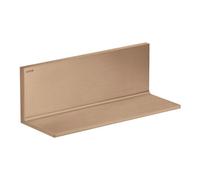 Hansgrohe hansgrohe Axor Uni. Étagère rectangulaire 300 mm, fixation murale, or rouge brossé Quantité:1