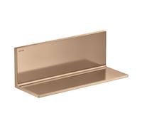 Hansgrohe hansgrohe Axor Uni. Étagère rectangulaire 300 mm, fixation murale, or rouge poli Quantité:1