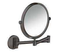 Hansgrohe hansgrohe Axor Uni Miroir de rasage circulaire, montage mural, chrome noir brossé Quantité:1