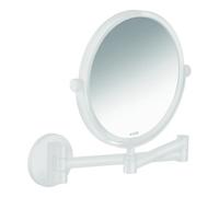 Hansgrohe hansgrohe Axor Uni Miroir de rasage circulaire mural, blanc mat Quantité:1