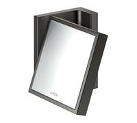 Hansgrohe hansgrohe Axor Uni. Miroir de rasage rectangulaire inclinable, montage mural, chrome noir poli Quantité:1