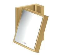 Hansgrohe hansgrohe Axor Uni. Miroir de rasage rectangulaire inclinable, montage mural, optique or brossé Quantité:1