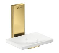 hansgrohe Axor porte-savon 42605990 verre, montage mural, optique or poli